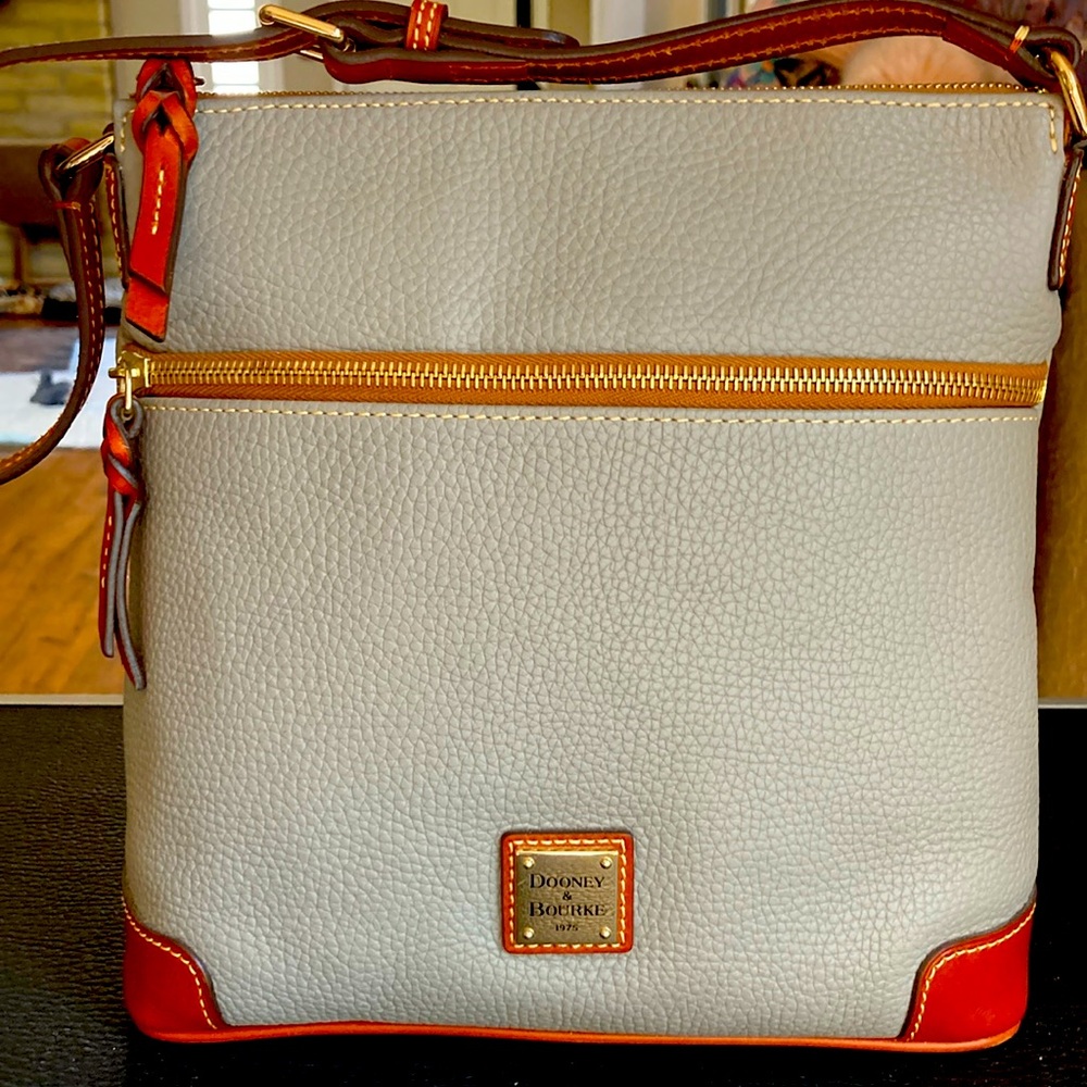 Dooney&Bourke Grey shoulder/crossbody bag. Never carried.